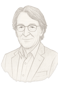 illustration inspired by steven purrier wine critic